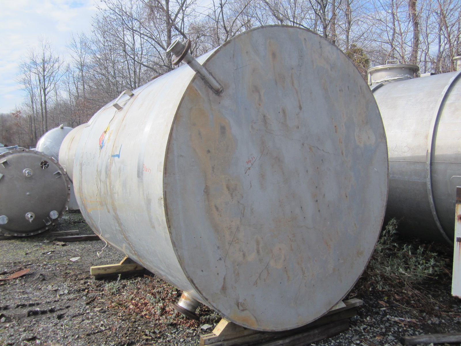 IPP# 202091, 14,385 L (3,800 gallons)  Stainless Steel 316  Tank For Sale