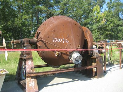 IPP# 202096, 4 m3 (141 ft3)  Stainless Steel 316  Dryer-Twin Shell & Double Cone For Sale