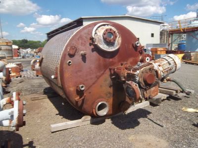 IPP# 202112, 9,464 L (2,500 gallons)  Stainless Steel 316 Batch-Type Agitated Reactor For Sale