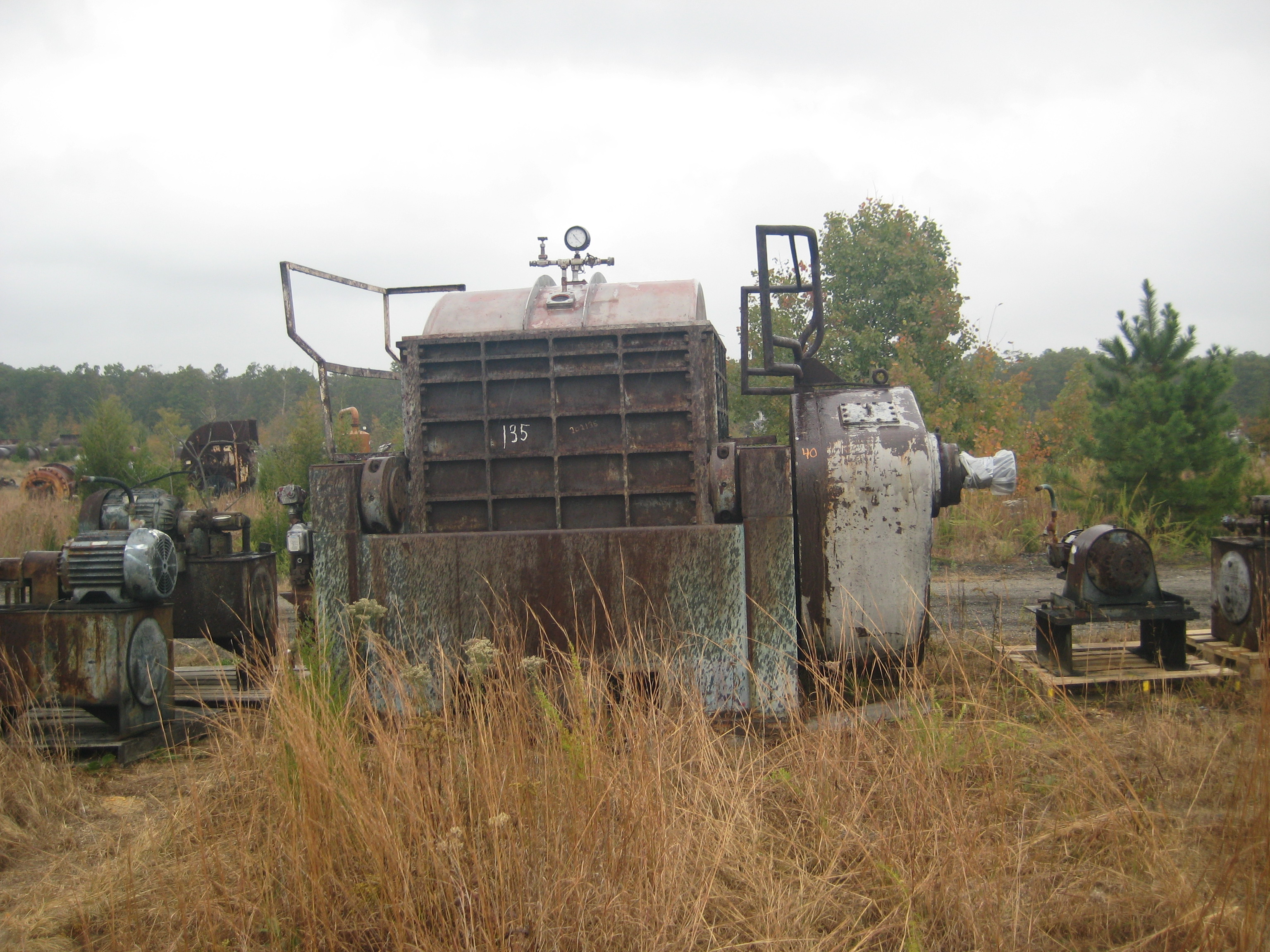 IPP# 202135, 3,312 L (875 gallons)  Carbon Steel  Mixer-Double Arm For Sale