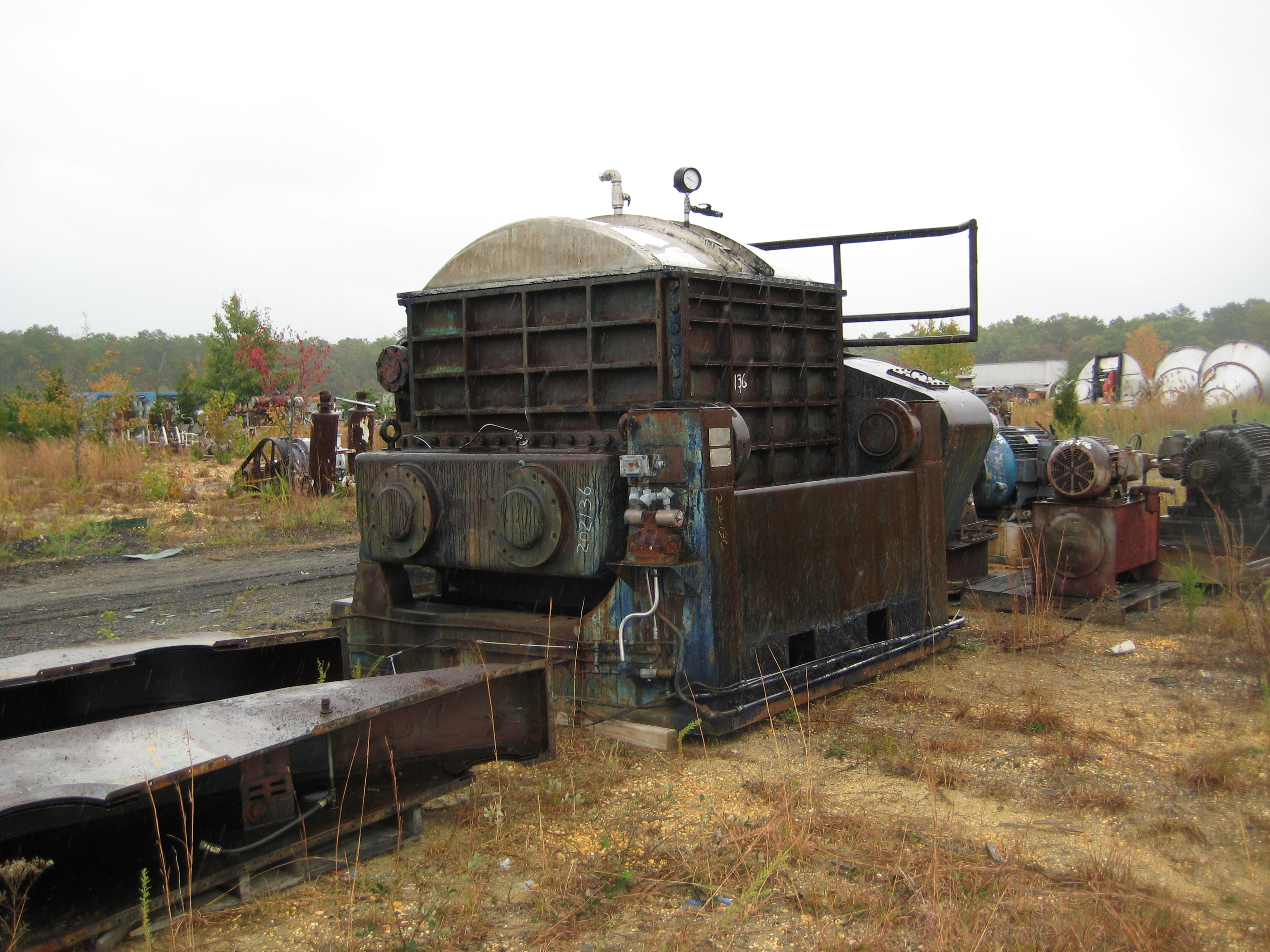 IPP# 202136, 3,312 L (875 gallons)  Carbon Steel  Mixer-Double Arm For Sale