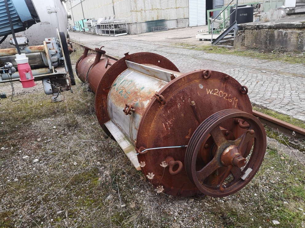  Wiped/Thin Film Evaporator 242.7 kg/h (535 lb/h) Stainless Steel 316L For Sale - IPP# 202611