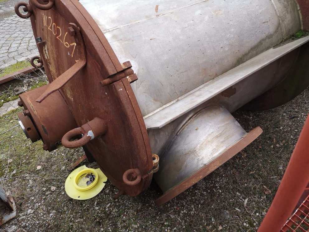  Wiped/Thin Film Evaporator 242.7 kg/h (535 lb/h) Stainless Steel 316L For Sale - IPP# 202612