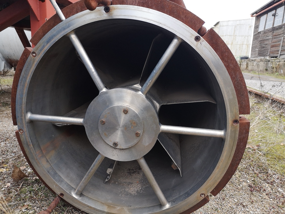  Wiped/Thin Film Evaporator 242.7 kg/h (535 lb/h) Stainless Steel 316L For Sale - IPP# 202612