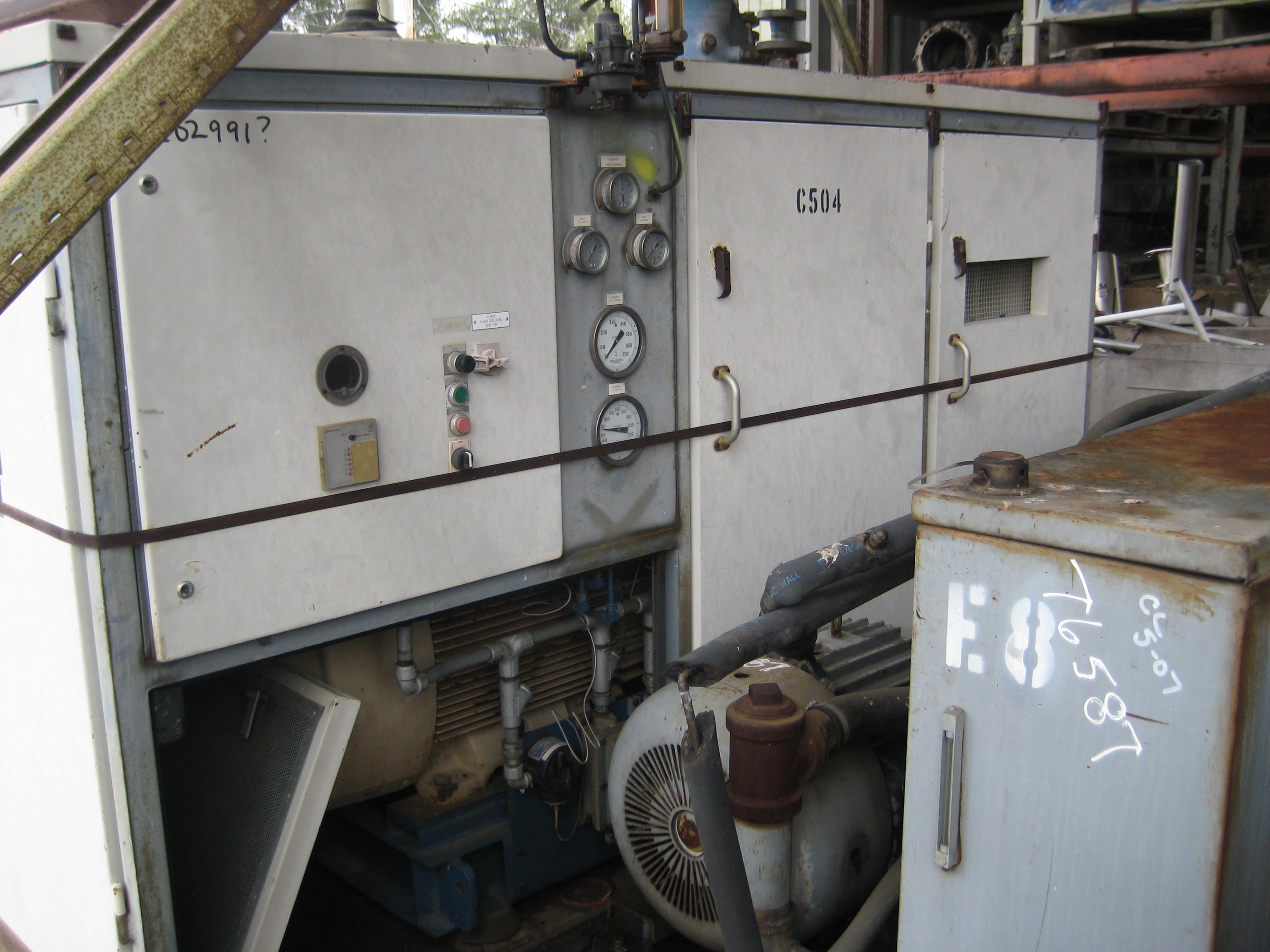 IPP# 202991, 1,359 m3/h (800 CFM)   Rotary Compressor For Sale