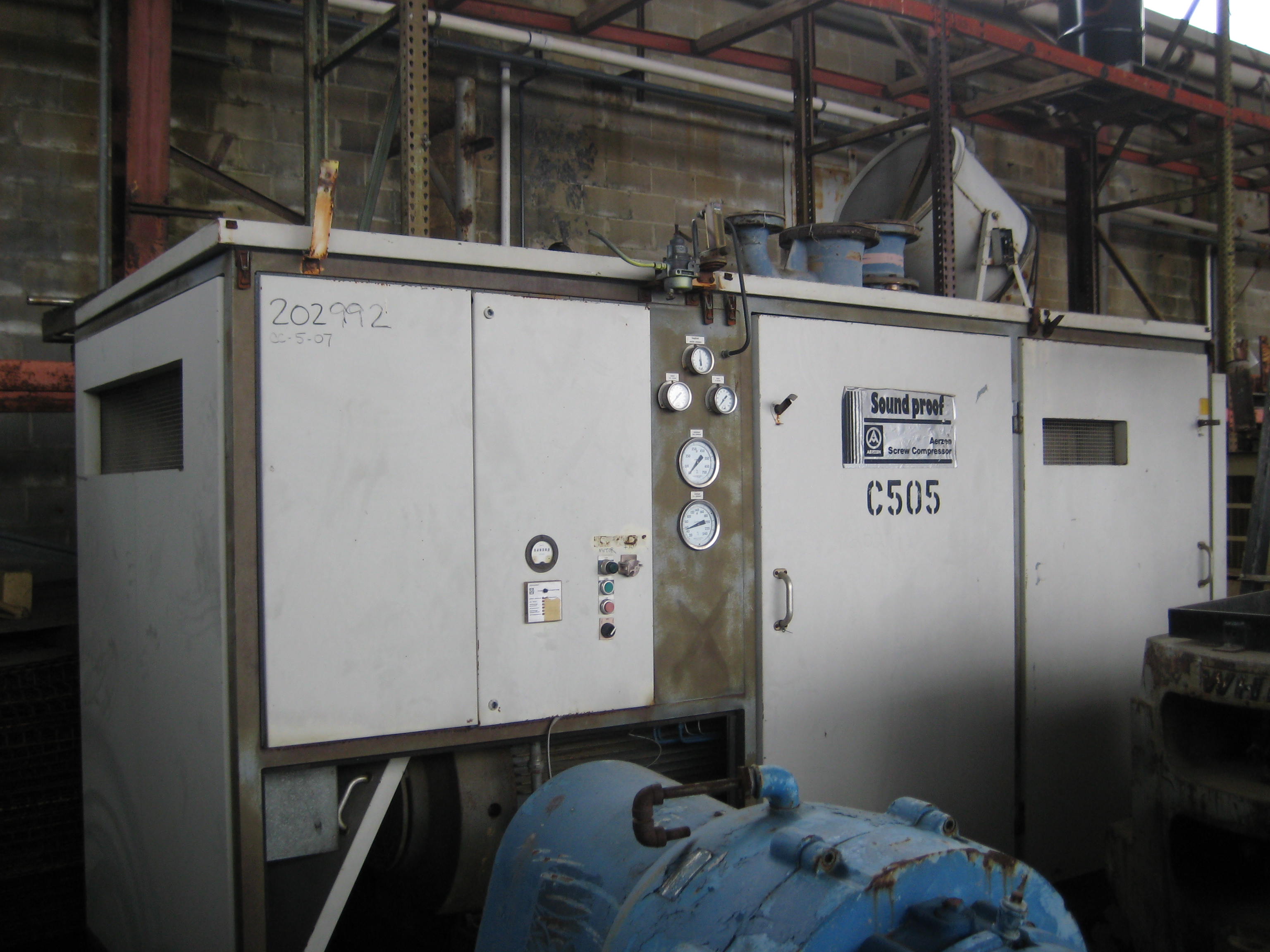 IPP# 202992, 2,744 m3/h (1,615 CFM)   Rotary Compressor For Sale