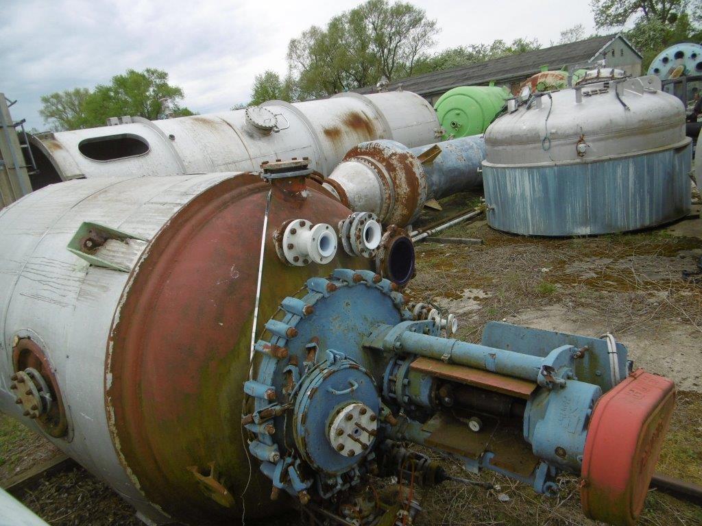 IPP# 202926, 8,900 L (2,351 gallons)  Glasslined Batch-Type Agitated Reactor For Sale