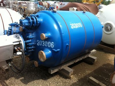 Glasslined DeDietrich SA series Batch-Type Agitated Reactor - IPP# 203006