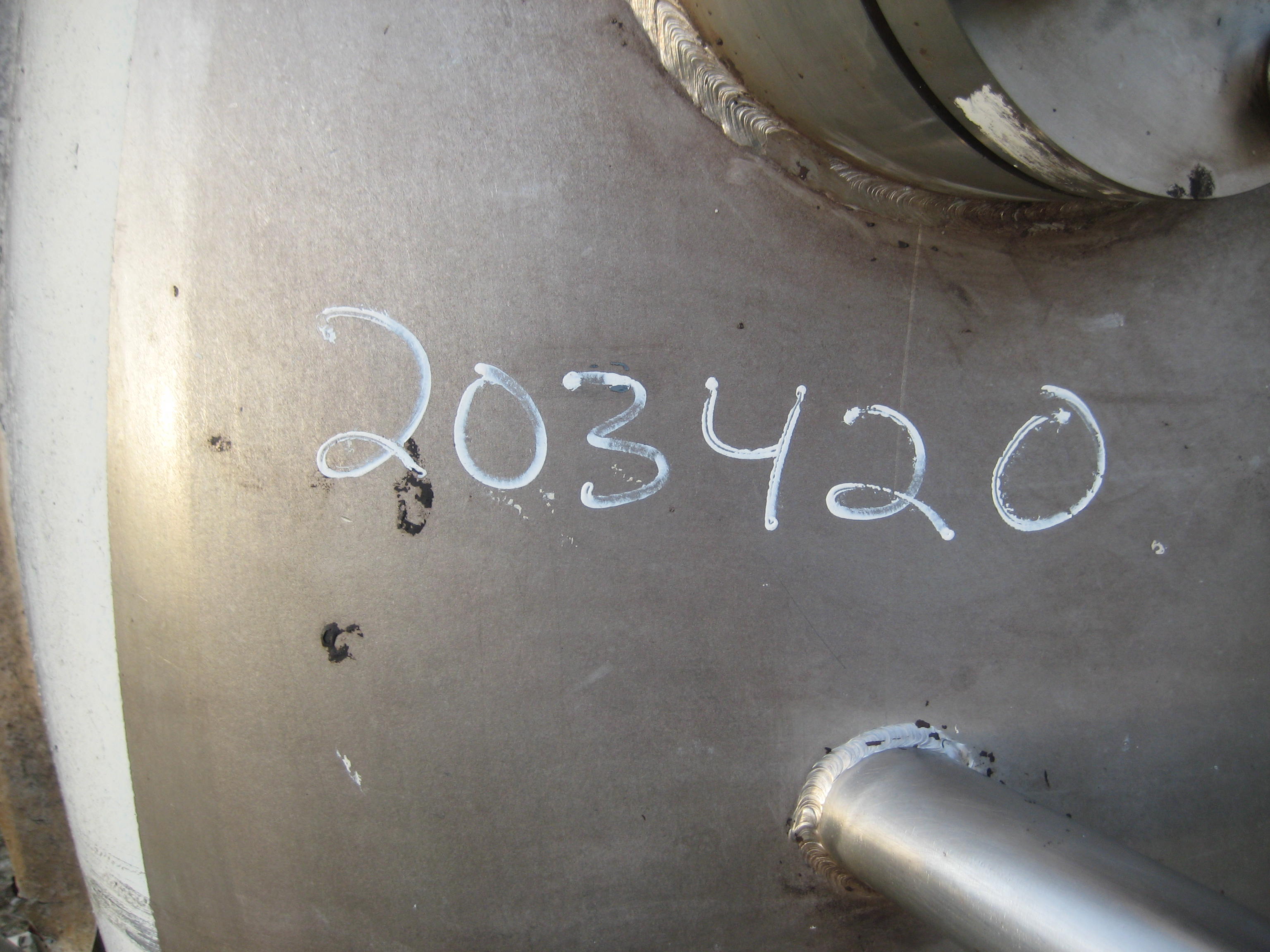 IPP# 203420, 6,624 L (1,750 gallons)  Stainless Steel 304  Tank For Sale