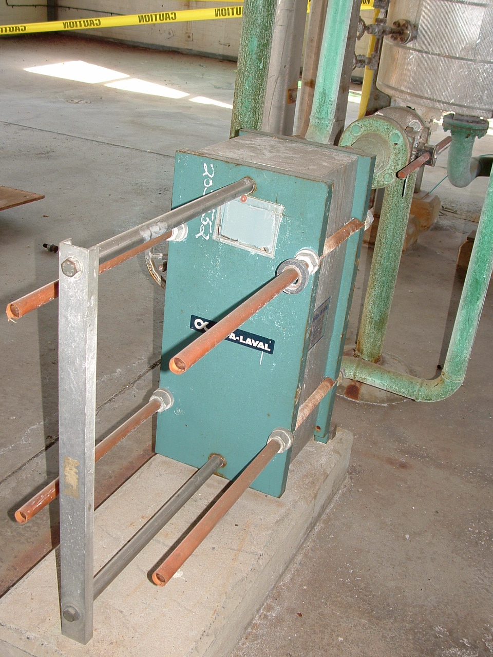 IPP# 203552, 9.1 m² (97.5 ft²)  Stainless Steel 304 Plate and Frame Heat Exchanger For Sale