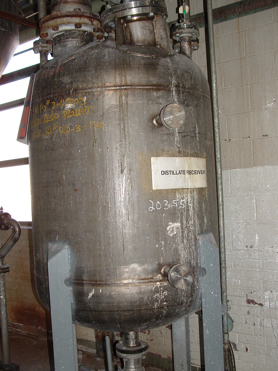 Stainless Steel 316 Casale Ind Tank - IPP# 203554