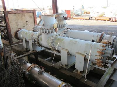 IPP# 203649, 7.9 m² (85 ft²)  Tantalum Shell and Tube Heat Exchanger For Sale