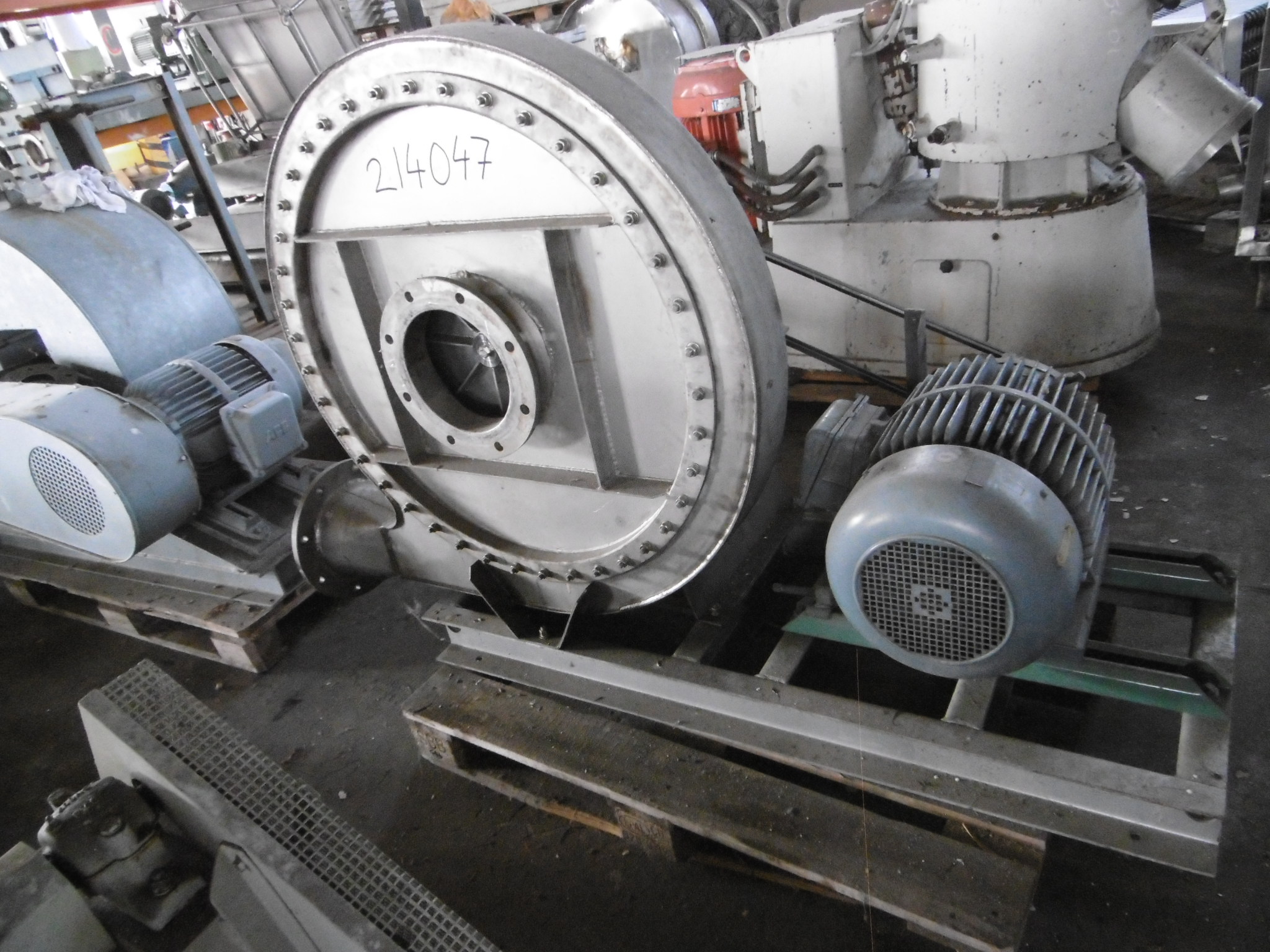 IPP# 214047, 1,512 m3/h (889.9 CFM)  Stainless Steel 321  Blower For Sale