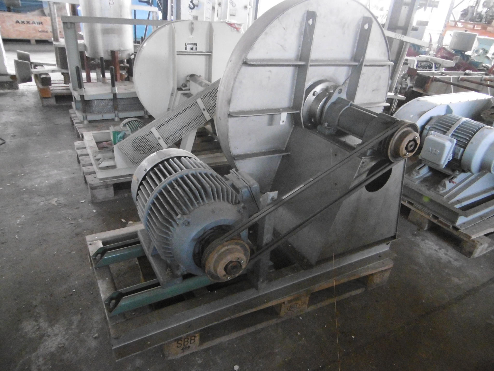 IPP# 214047, 1,512 m3/h (889.9 CFM)  Stainless Steel 321  Blower For Sale