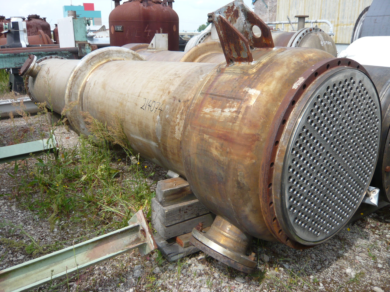 IPP# 214074, 153 m² (1,647 ft²)  Stainless Steel Austentic Shell and Tube Heat Exchanger For Sale