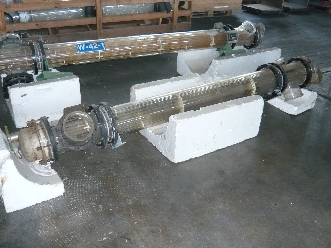 IPP# 214075, 6.3 m² (67.8 ft²)  Glasslined Shell and Tube Heat Exchanger For Sale