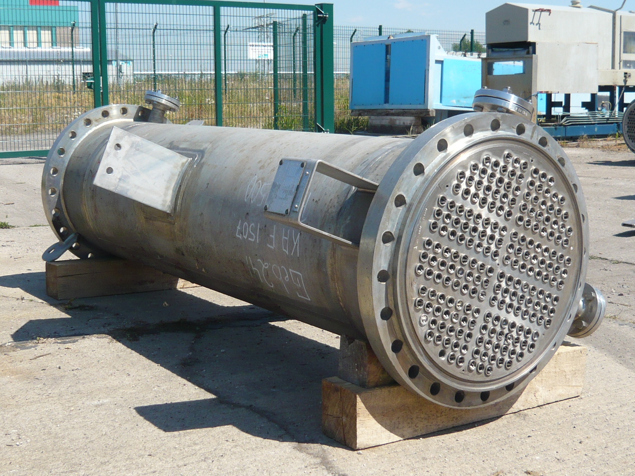 IPP# 214085, 40 m² (430.6 ft²)  Stainless Steel Austentic Shell and Tube Heat Exchanger For Sale