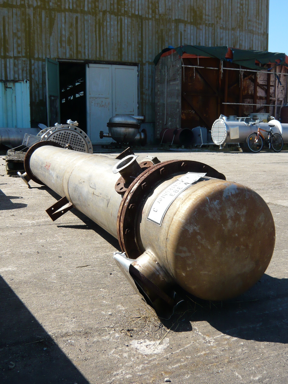 IPP# 214088, 21.2 m² (228.2 ft²)  Stainless Steel Austentic Shell and Tube Heat Exchanger For Sale