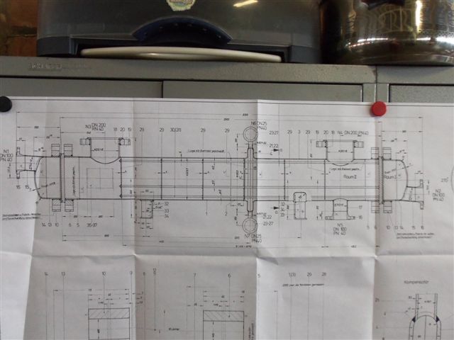 IPP# 214092, 12.8 m² (137.8 ft²)  Stainless Steel 316 Shell and Tube Heat Exchanger For Sale