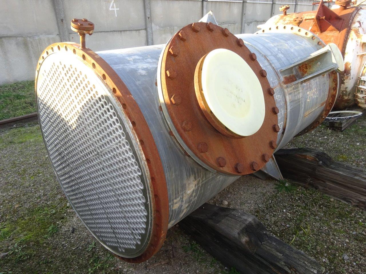 IPP# 214096, 183 m² (1,970 ft²)  Stainless Steel Austentic Shell and Tube Heat Exchanger For Sale