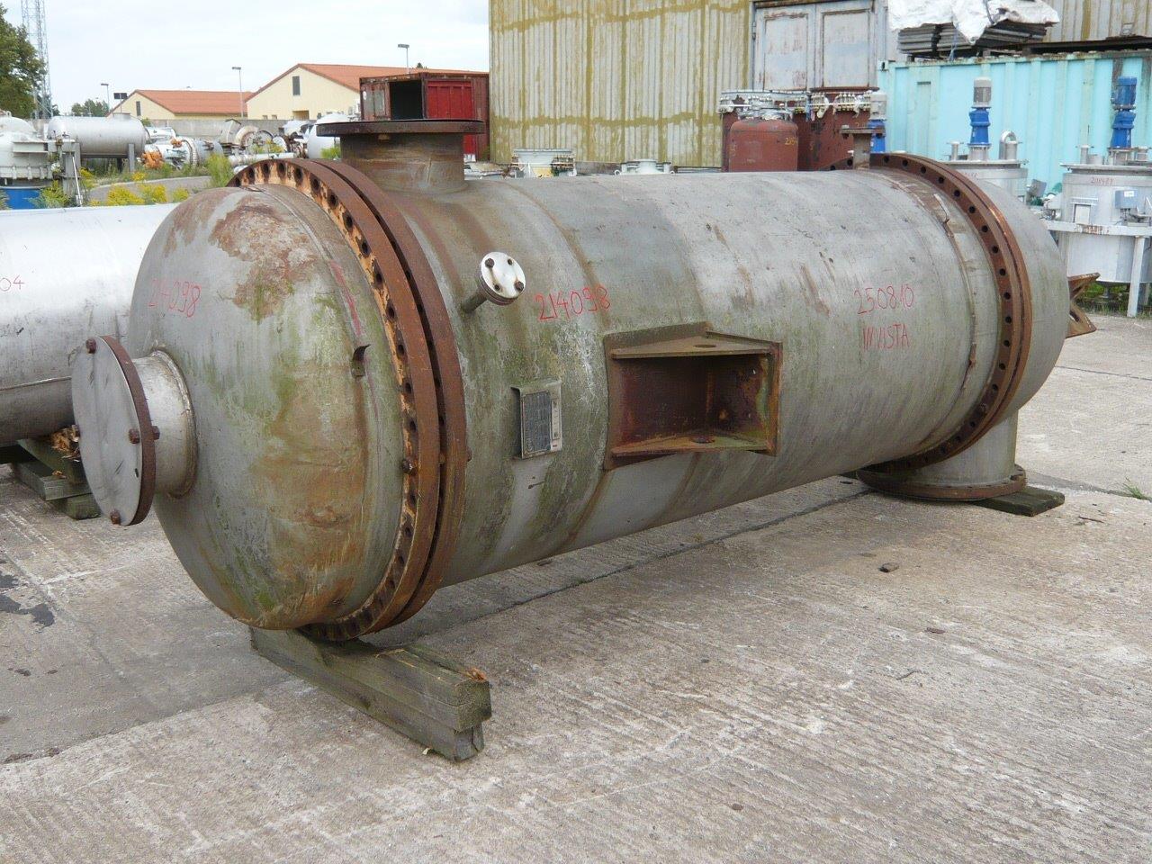 IPP# 214098, 147 m² (1,582 ft²)  Stainless Steel Austentic Shell and Tube Heat Exchanger For Sale