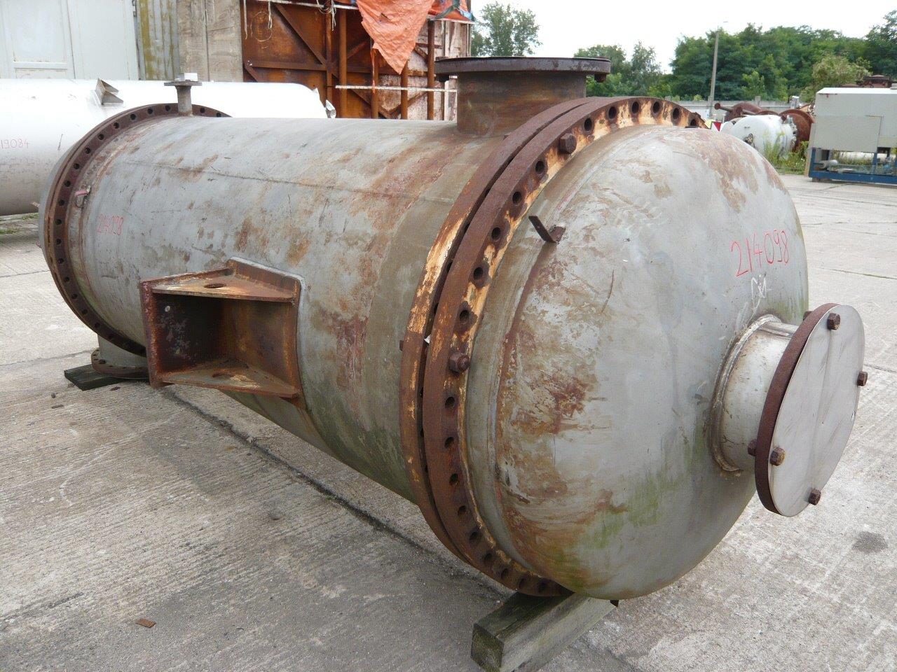 IPP# 214098, 147 m² (1,582 ft²)  Stainless Steel Austentic Shell and Tube Heat Exchanger For Sale