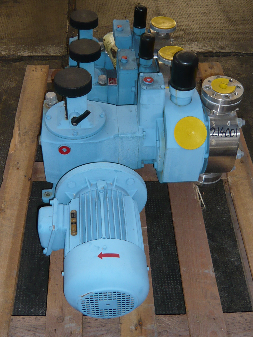 IPP# 214001, 0.55 m3/h (2.4 GPM) Unused  Reciprocating Pump For Sale