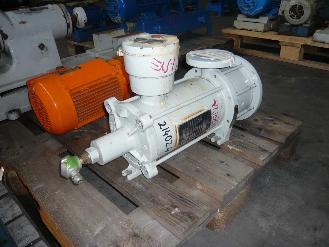 IPP# 214024, 1 m3/h (4.4 GPM)  Stainless Steel 316 Centrifugal Pump For Sale