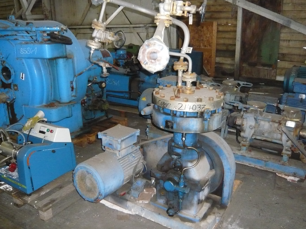 IPP# 214037, 53 m3/h (31.2 CFM)  Stainless Steel 316 Reciprocating Compressor For Sale