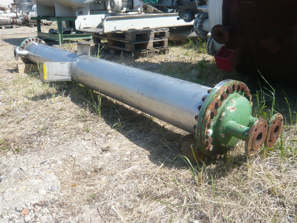 IPP# 214142, 10.1 m² (108.5 ft²)  Stainless Steel Austentic Shell and Tube Heat Exchanger For Sale