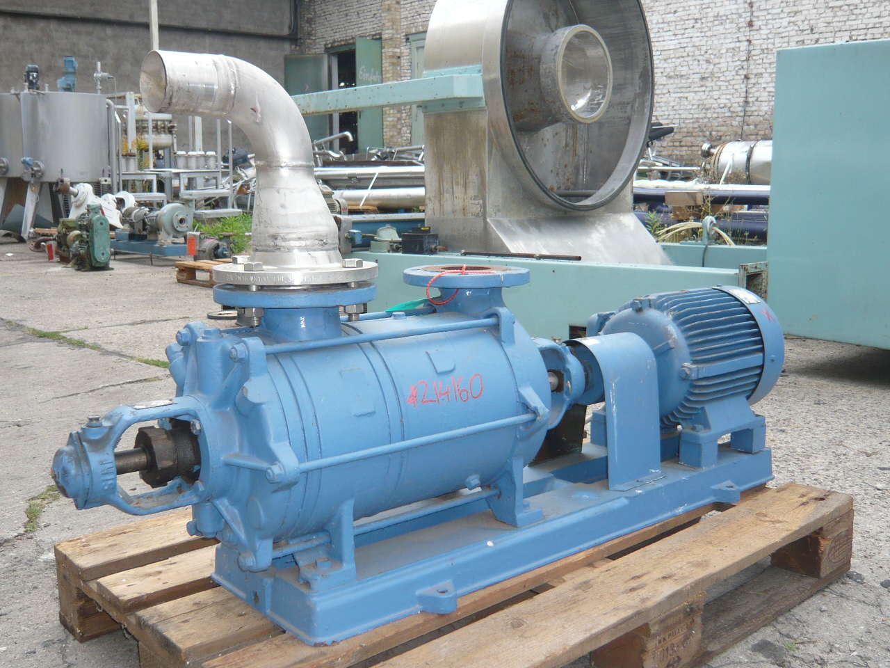 IPP# 214160,   Carbon Steel  Pump-Vacuum For Sale