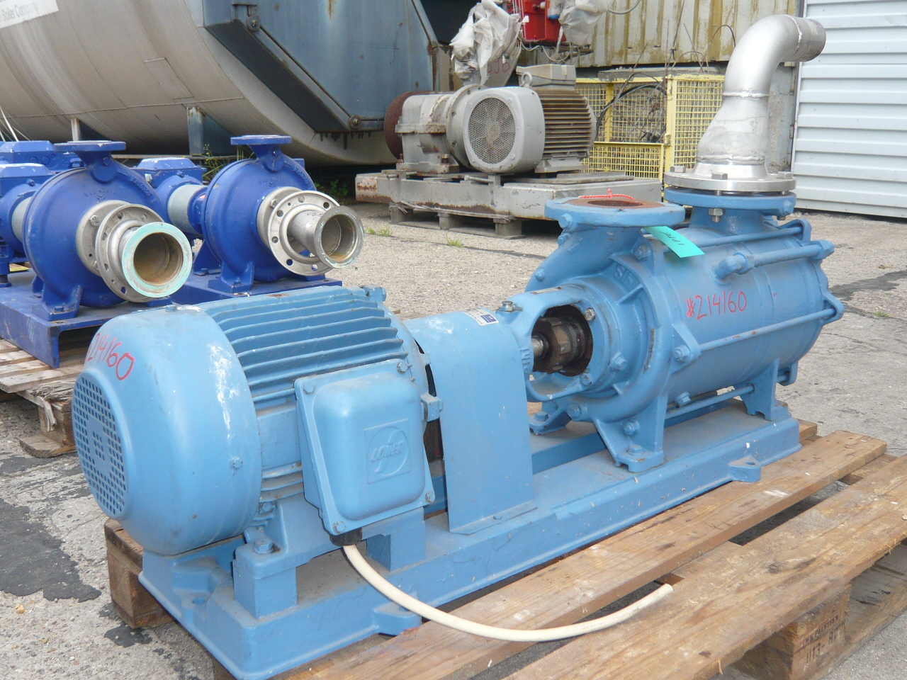 IPP# 214160,   Carbon Steel  Pump-Vacuum For Sale