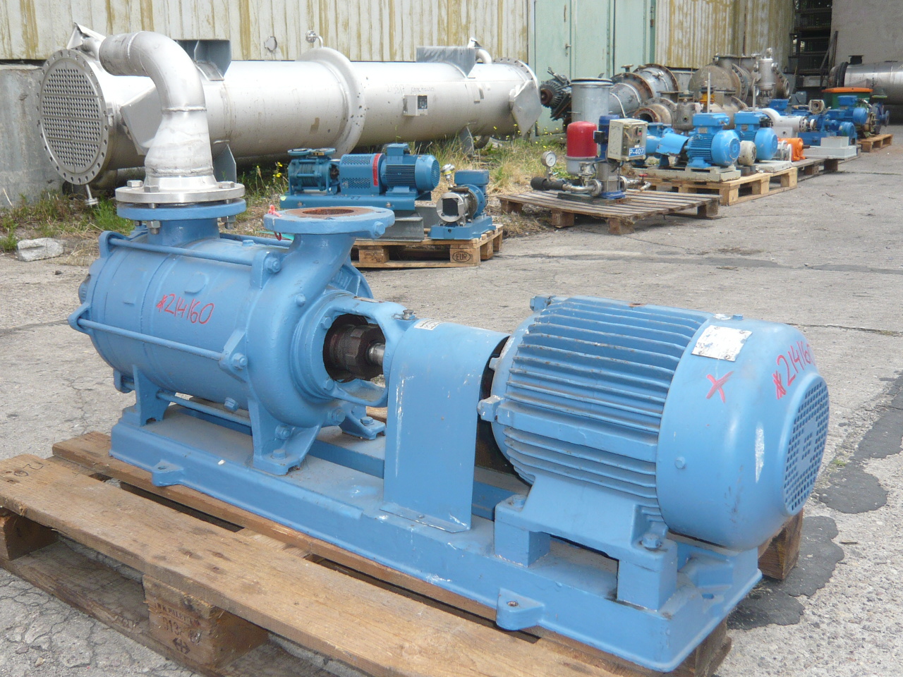 IPP# 214160,   Carbon Steel  Pump-Vacuum For Sale