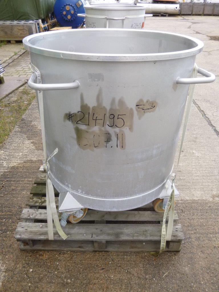 IPP# 214195, 600 L (158.5 gallons)  Stainless Steel Austentic  Tank For Sale