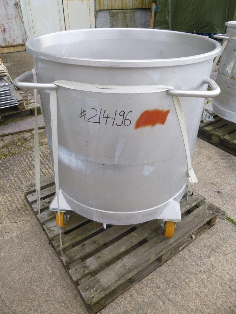 IPP# 214196, 600 L (158.5 gallons)  Stainless Steel Austentic  Tank For Sale