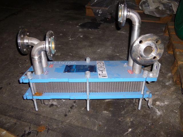 IPP# 214106, 2.2 m² (23.8 ft²)  Stainless Steel 316 Plate and Frame Heat Exchanger For Sale