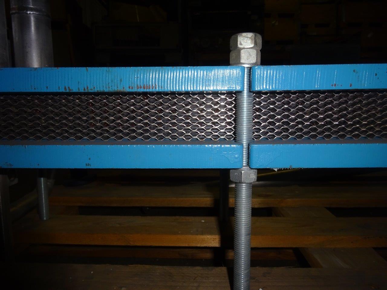 IPP# 214108, 1.02 m² (11 ft²)  Stainless Steel 316 Plate and Frame Heat Exchanger For Sale