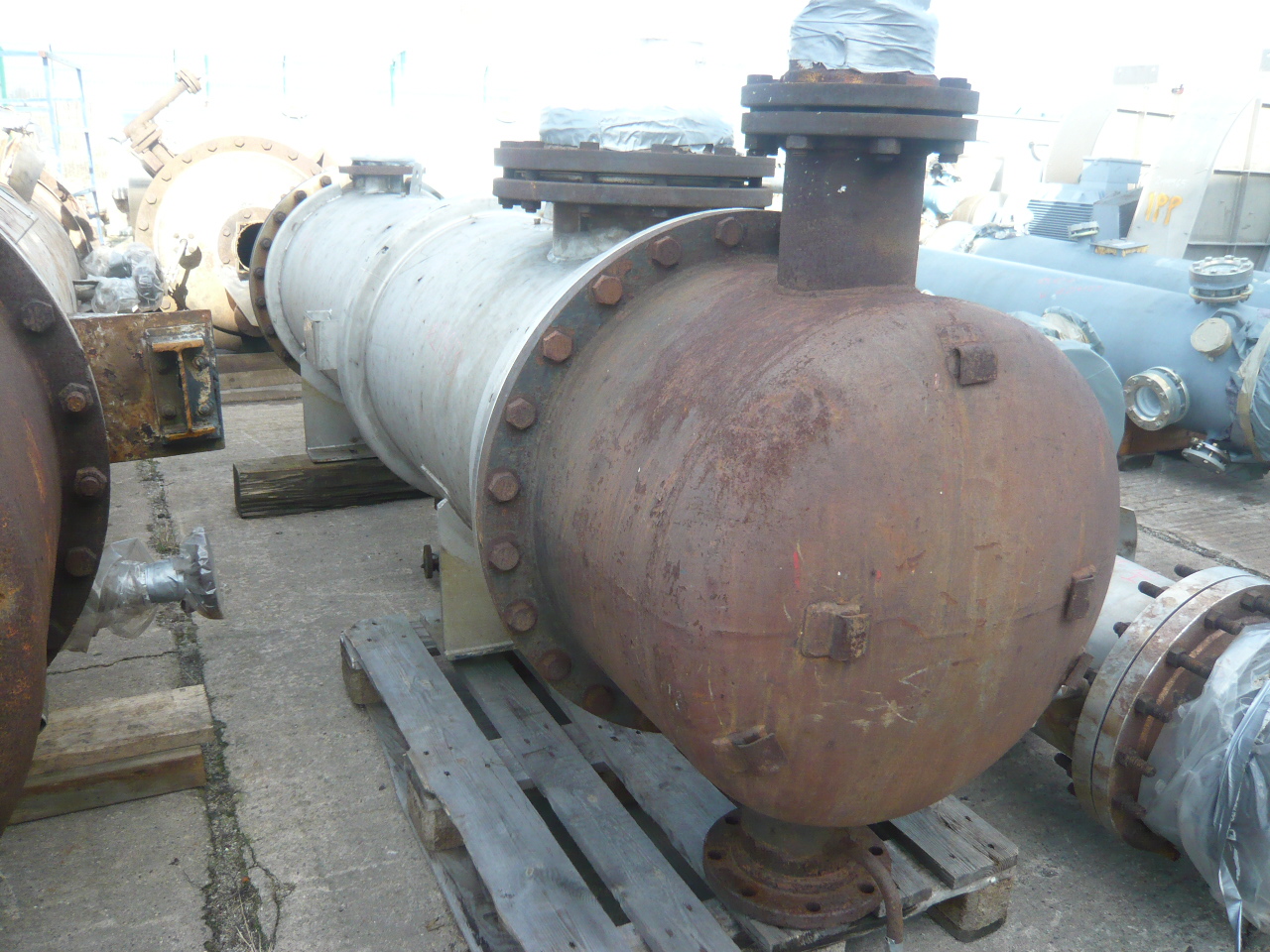 IPP# 214131, 40.7 m² (438.1 ft²)  Stainless Steel 316 Shell and Tube Heat Exchanger For Sale