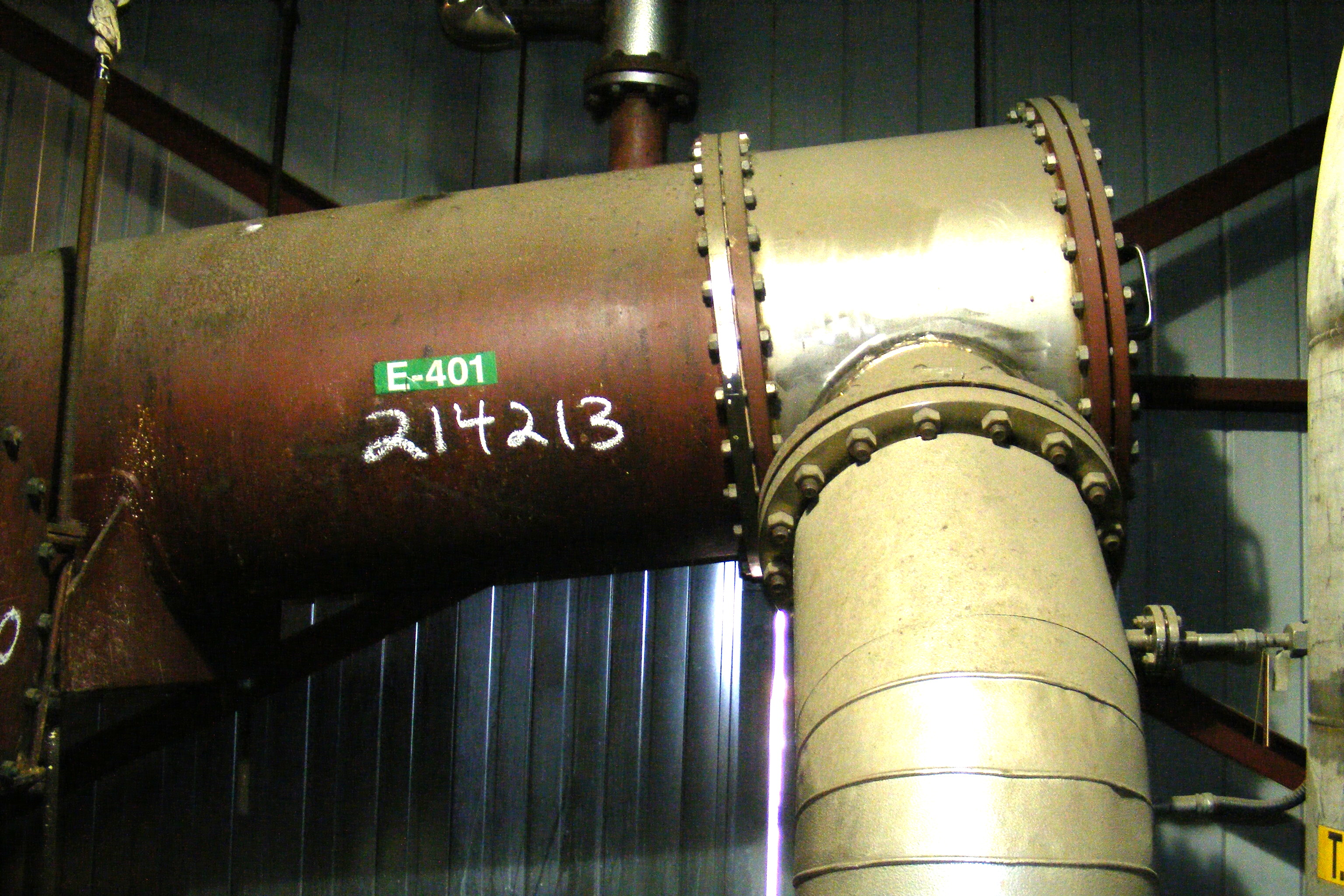 IPP# 214213, 195.5 m² (2,104 ft²)  Stainless Steel 316 Shell and Tube Heat Exchanger For Sale