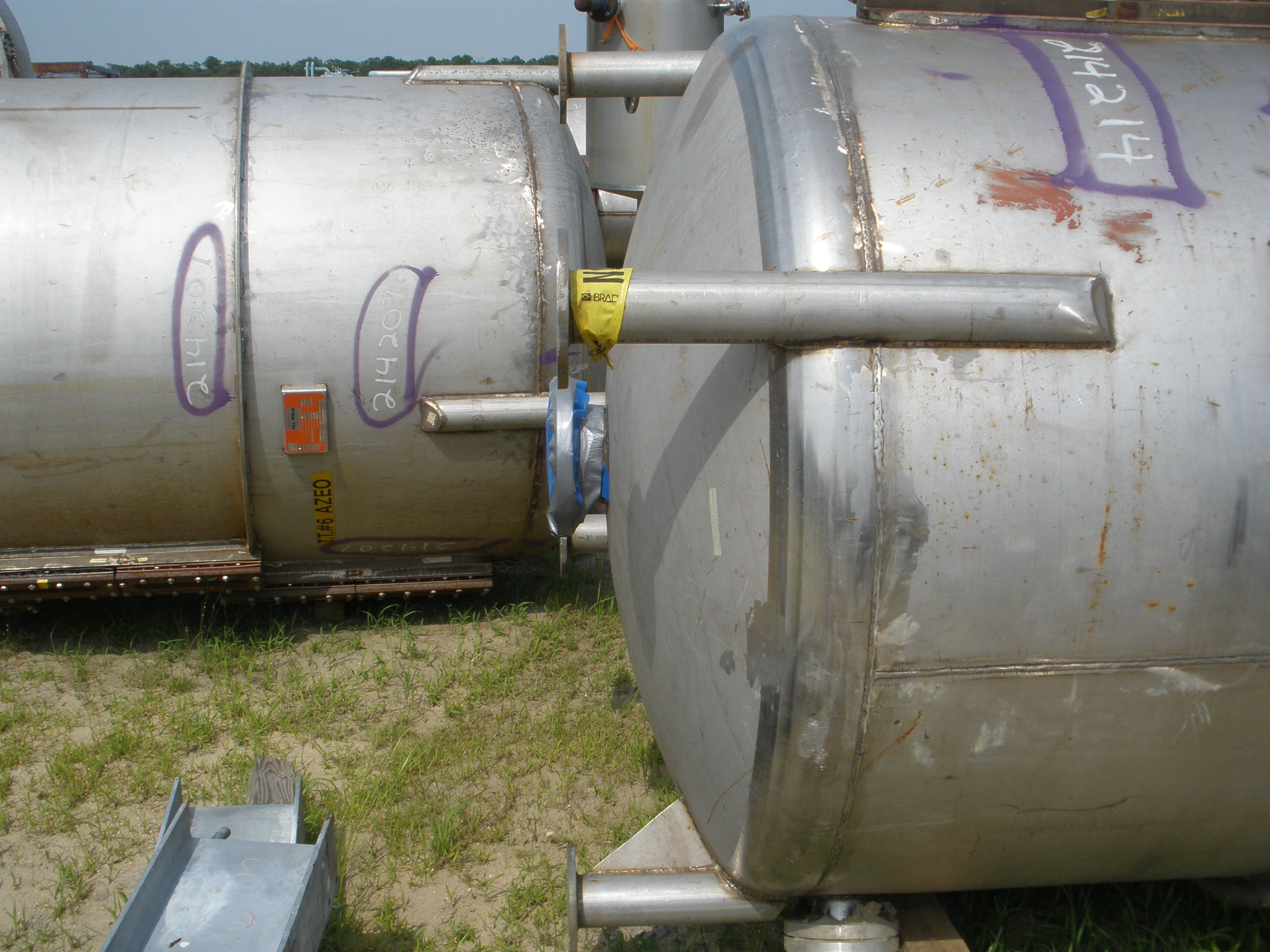 IPP# 214214, 4,732 L (1,250 gallons)  Stainless Steel 316  Tank For Sale