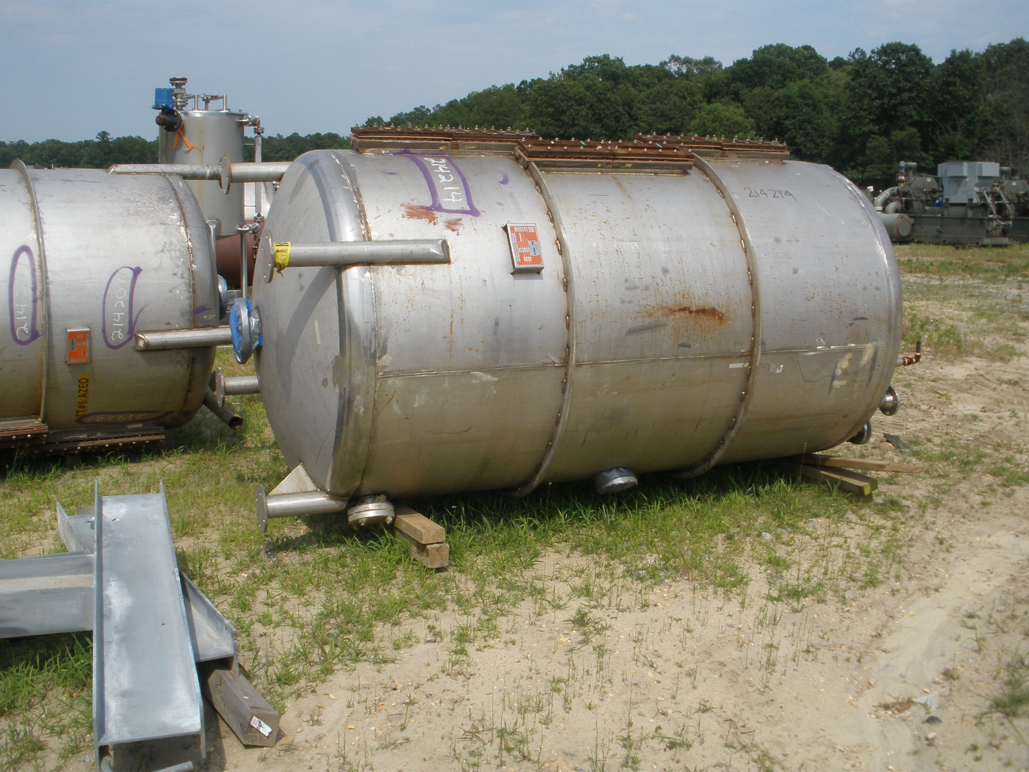 IPP# 214214, 4,732 L (1,250 gallons)  Stainless Steel 316  Tank For Sale