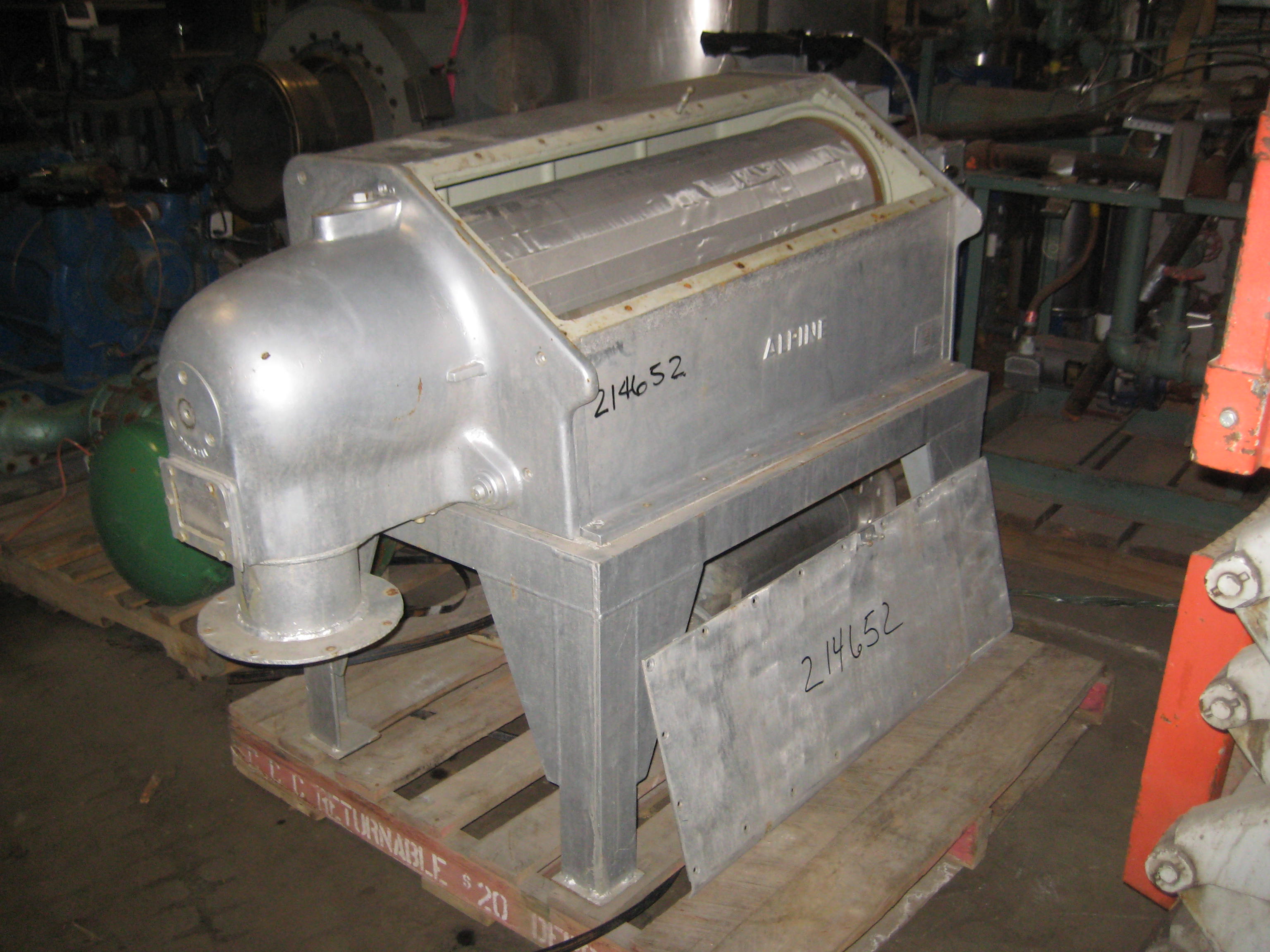 IPP# 214652, 355.6 mm (14 in)  Carbon Steel Separators  Screener For Sale