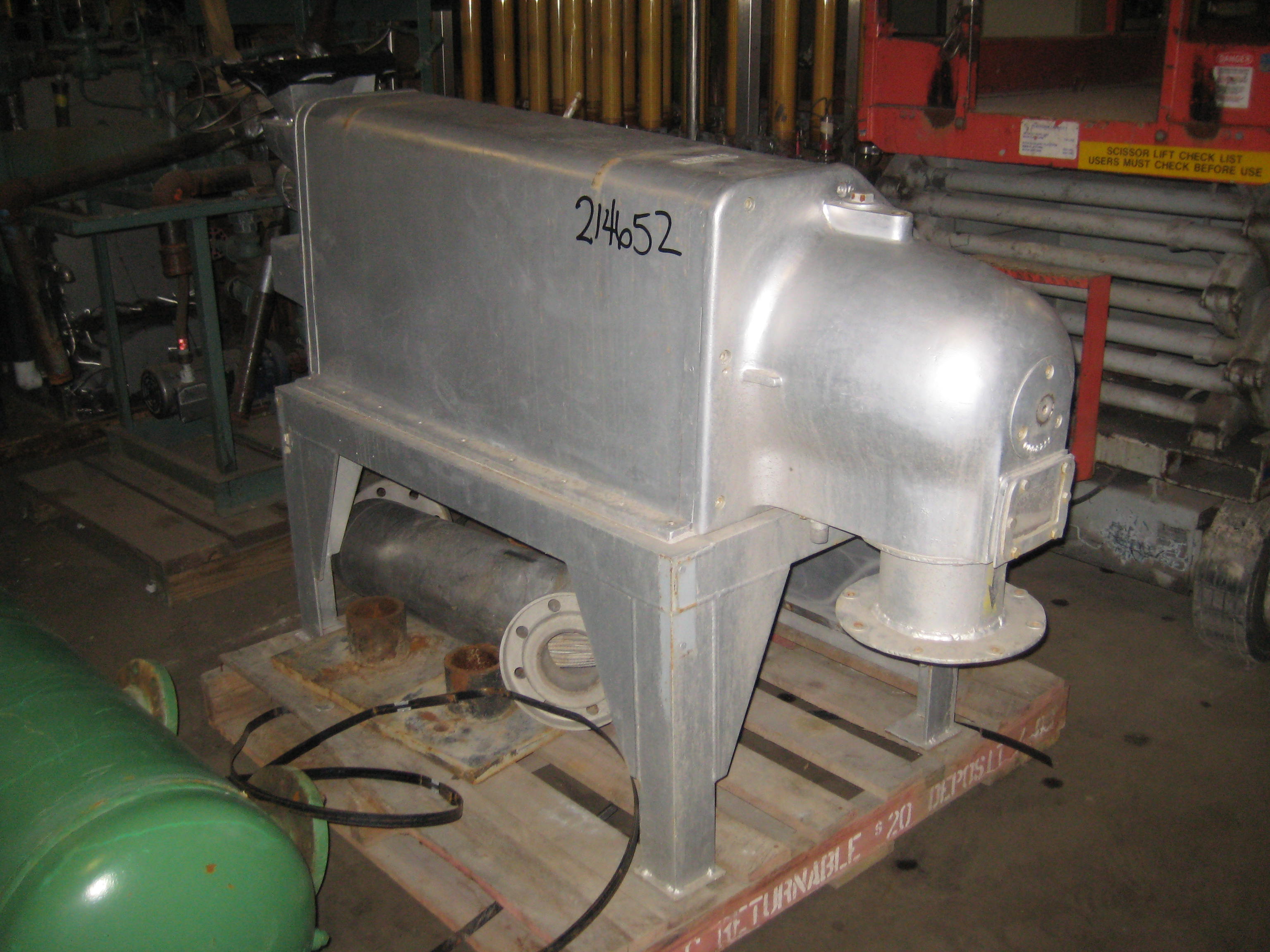 IPP# 214652, 355.6 mm (14 in)  Carbon Steel Separators  Screener For Sale