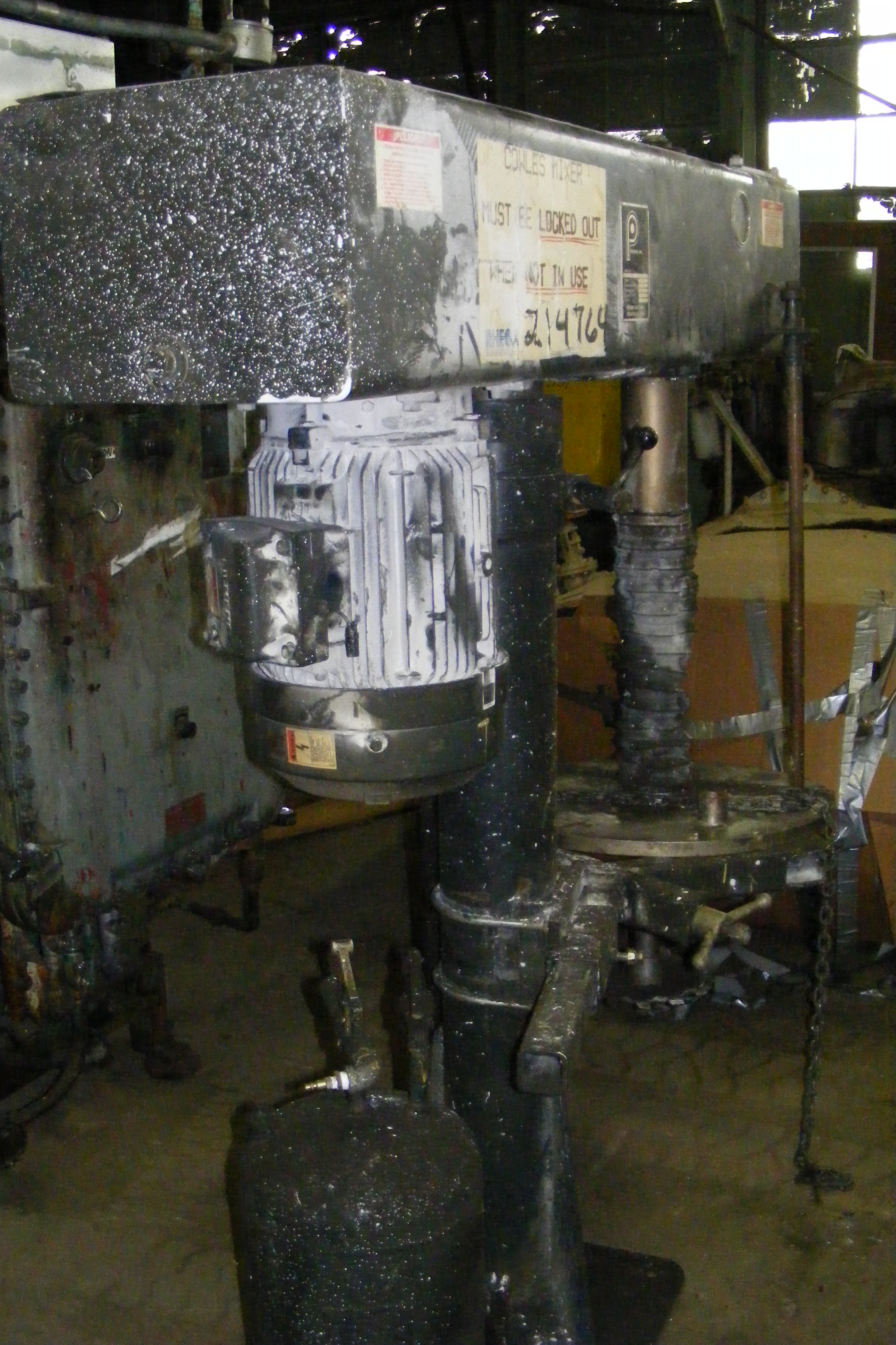 IPP# 214764, 11.2 kW (15 HP)  Carbon Steel  Mixer-Disperser For Sale