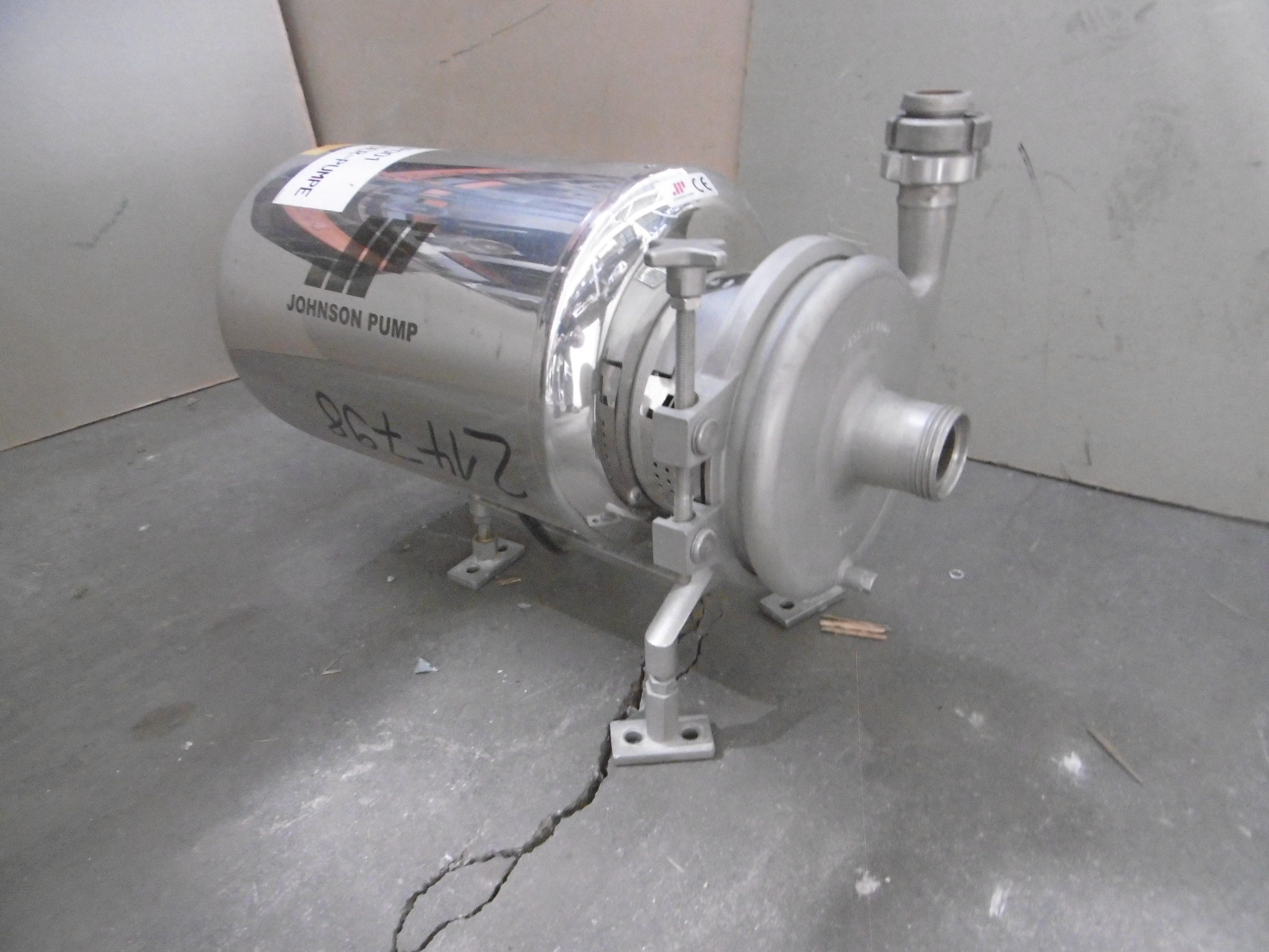 IPP# 214798, 6 m3/h (26.4 GPM)  Stainless Steel 316L Centrifugal Pump For Sale