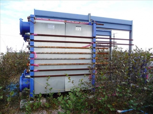 IPP# 214848, 938.4 m² (10,101 ft²) Unused Stainless Steel 316 Plate and Frame Heat Exchanger For Sale