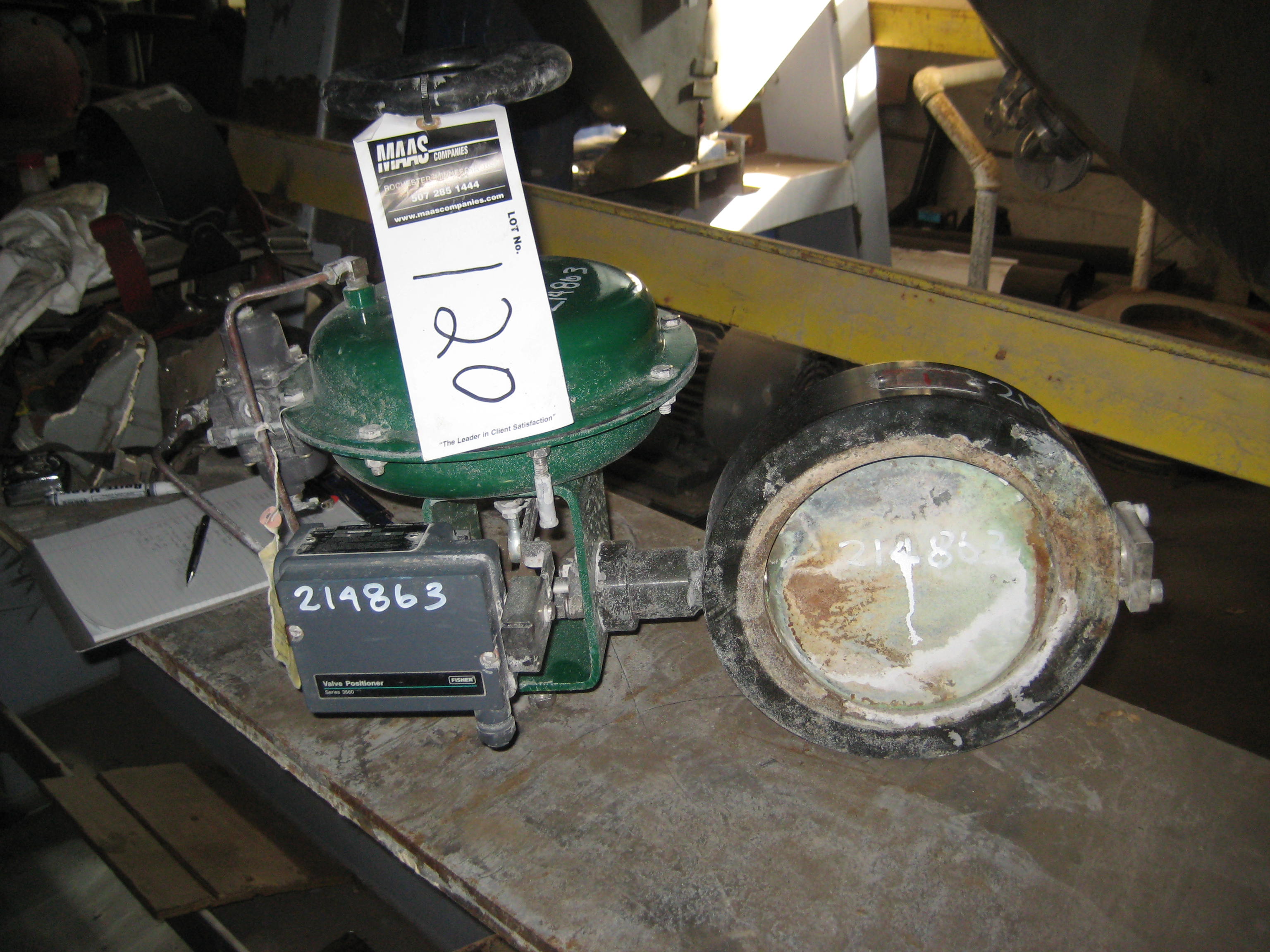 IPP# 214863,  Unused Carbon Steel Butterfly Valve For Sale