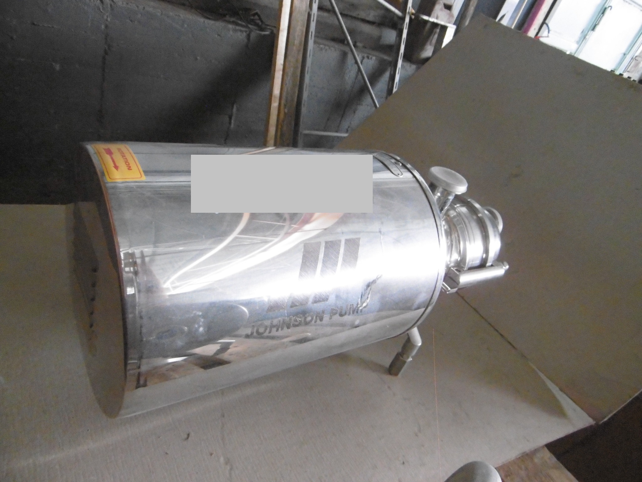 IPP# 214802, 7 m3/h (30.8 GPM)  Stainless Steel 316L Centrifugal Pump For Sale