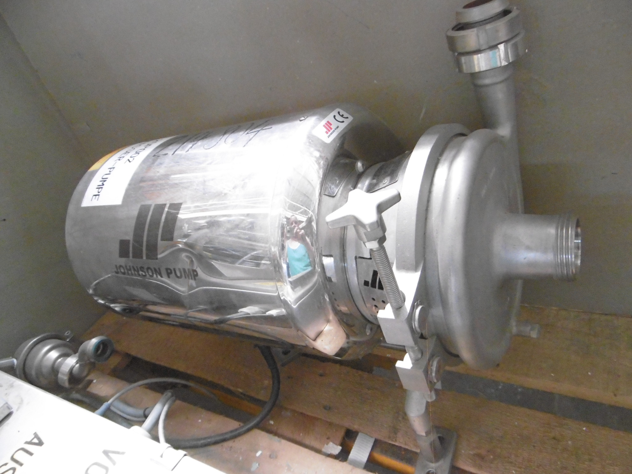 IPP# 214804, 6 m3/h (26.4 GPM)  Stainless Steel 316L Centrifugal Pump For Sale