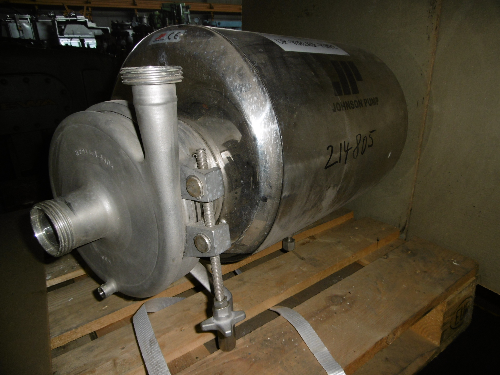 IPP# 214805, 7 m3/h (30.8 GPM)  Stainless Steel 316L Centrifugal Pump For Sale